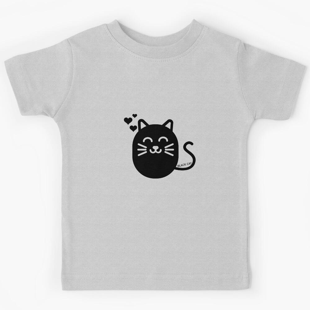 Black cat awareness  Kids T-Shirt 140