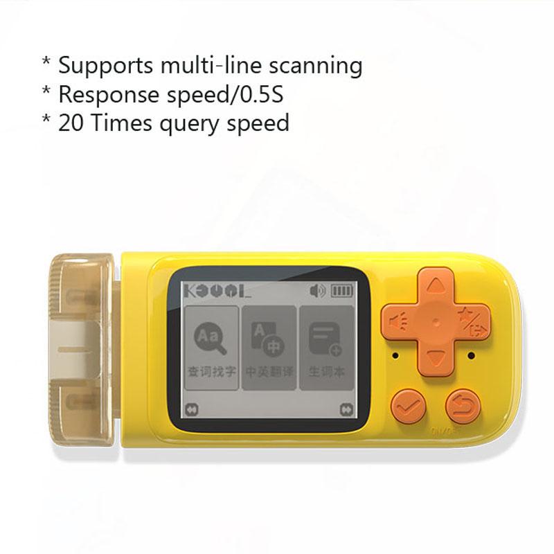 

KOOOL K48 Portable Digital Dictionary for Children Student Chinese-English Translator Learning Device Type A