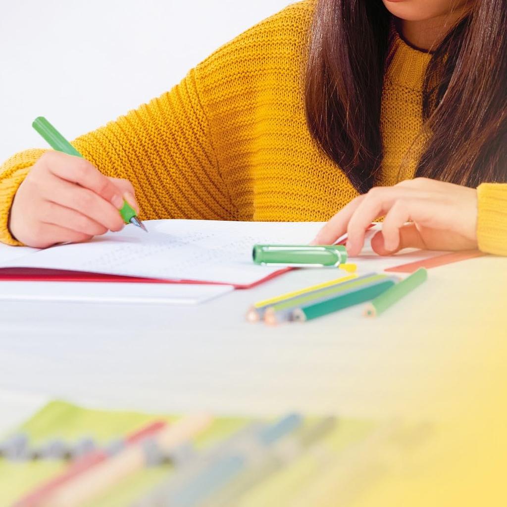 Lamy Safari Fountain Medium Nib Pen, Green,