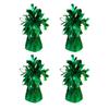 4Pcs Golden Metallic Balloon Weights Holder Reusable Non-Slip Balloons Pendants Graduation Party Christmas Wedding Decoration