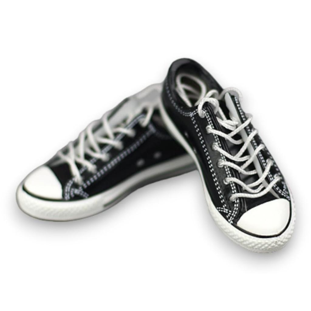 RUCY SHOP Doll Shoes Sneakers, Compatible with Licca-chan 1/6 Dolls, Black