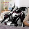 Chevalier Templier Croisé Dessin Animé Couverture Douce en Flanelle pour Lits Chambre Canapé Pique-nique, Couverture Jetée pour Couvrir Cadeau Extérieur