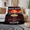 Movie Invitation Customize Your Name Blanket Used For Chair Office Sofa Bed Camping Soft And Warm Giving Friends And Relatives Birthday Graduation