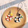 Cartoon Mini Summer Swim Ring Phone Chain Cute Resin Phone Lanyard Keyring Camera Pendant New Lovely Hanging Decoration