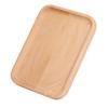Anti-spill Edge Kitchen Utensil Flat Smooth Food Bearing Plate Serving Tray  Afternoon Tea