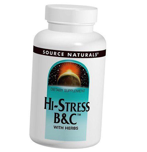 

Stress Complex, Hi-Stress B&C, Source Naturals 120 tabs (36355104) 120tab