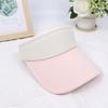Summer hat women's ice silk bow tennis cap sun protection empty top cap spring sun hat sports sun hat