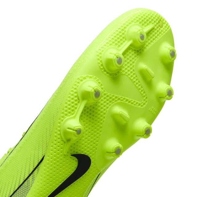 Nike Mercurial Vapor 16 Academy Hard Ground Soccer Size FQ8431 Size Men's Low-Cut Cleats, Volt/Black, (Japan, 27.5 cm)