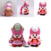 Super Mario Plüschtier, rosa Pilzschwester, weich und kuschelig, limitierte Auflage