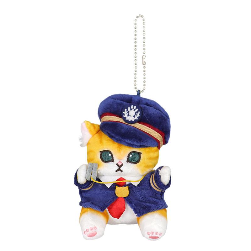 Soft And Cuddly Cat Train Conductor Plush Pillow Ideal For Sleep Decor And