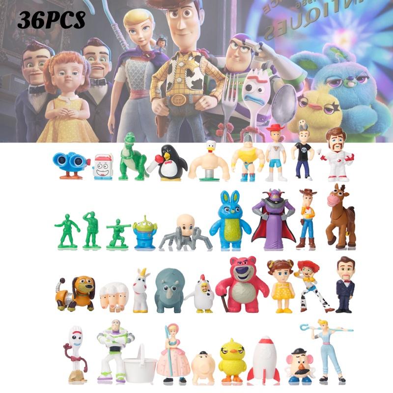 Toy Story 4 Collectible Figures Set Includes Woody, Buzz Lightyear, And More!