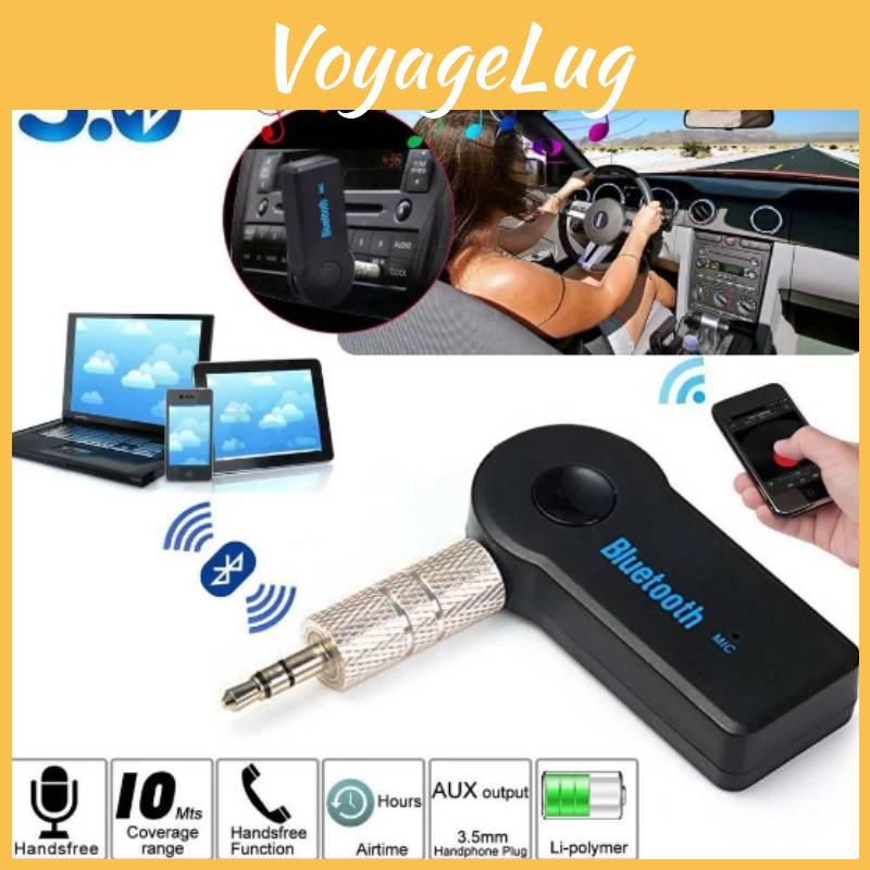 Auxiliary Bluetooth Receiver Wireless Adapter For Car Audio System