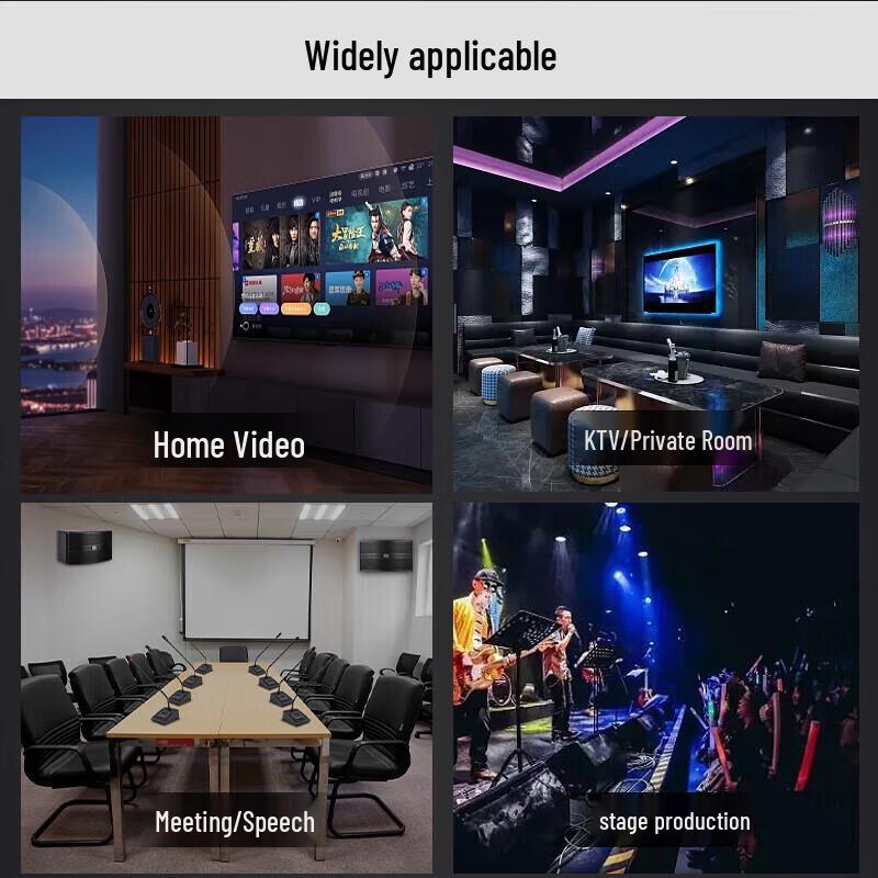 Huido D600 Professional Digital Audio Processor (CN Version)