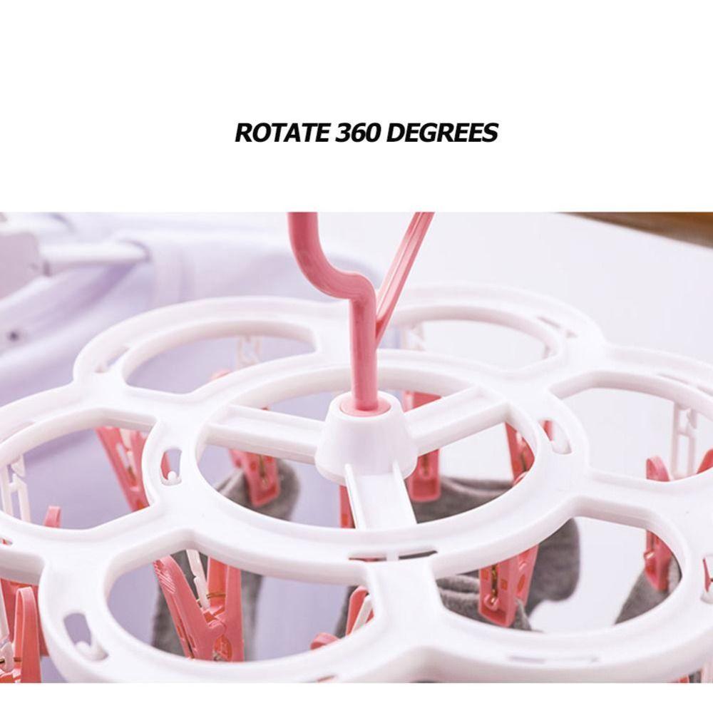 Clothespin Adults Laundry Rack For Socks Home Supply Clothes Hanger Drying Rack Clothes Organizer