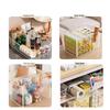 Clear Plastic Storage Box for Toys, Snacks, and Clothes 
