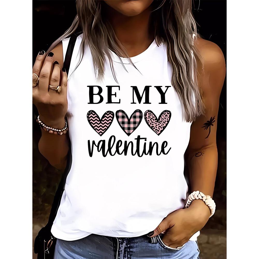 Religious Cross Print Women's Tank Top Summer Daily Casual Women's Sleeveless T-shirt Urban Street Ladies Fashion Tank Top