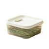 Portable Fruit Lunch Box Food Grade PP Snack Container with Sealed Lid Leak Proof Bento Storage for Kids School Office Travel Picnic