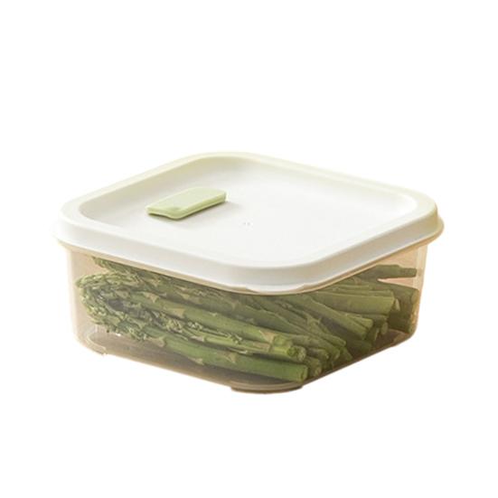 Portable Fruit Lunch Box Food Grade PP Snack Container with Sealed Lid Leak Proof Bento Storage for Kids School Office Travel Picnic
