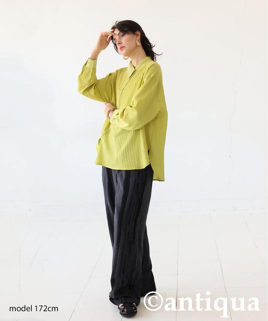Antiqua Asymmetrical One Size Lime Yellow Women's Shirt, PK-01264, 46,