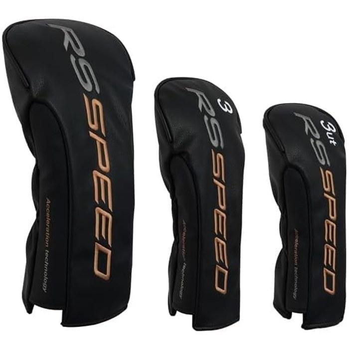 PRGR RS SPEED Driver Headcover (Black)