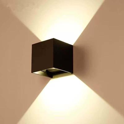 Outdoor Dimmable LED Double-Head Wall Sconce