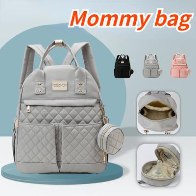 Mommy Diaper Bags Backpack Mummy Large Capacity Travel Nappy Bags Multi-function Maternity Bags with Pacifier Pocket
