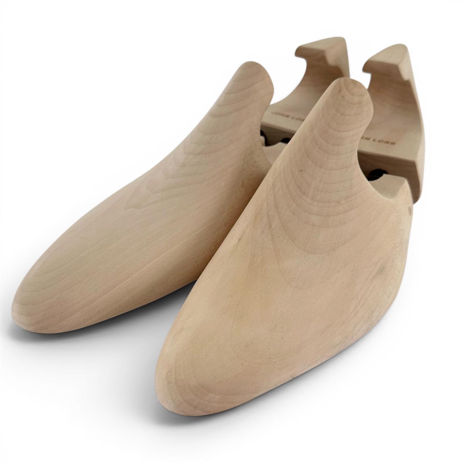 Great John Lobb Shoe tree Logo-engraved shoe trees natural wooden mens Used