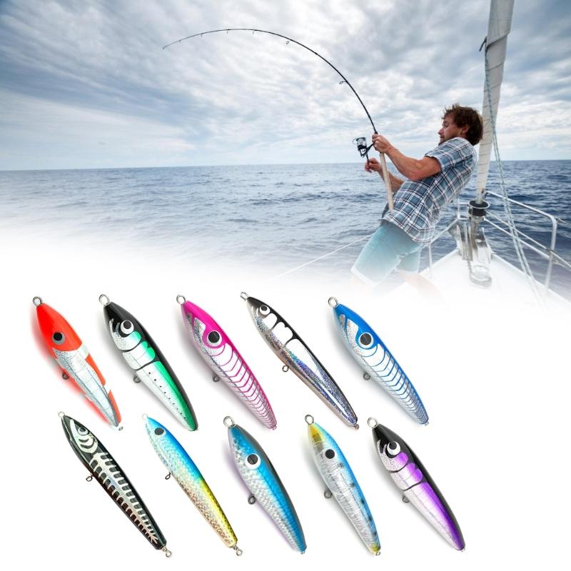 265mm Crankbait Baits Floating Fishing Lures Wood Floating Swimbait Wobbler Hard Baits for Trout Saltwater Fishing