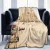 Grand Canal In Venice City Landscape Blanket Fleece Sofa Throw Blanket Lightweight for Home Bedroom Travel Throws Bedspread