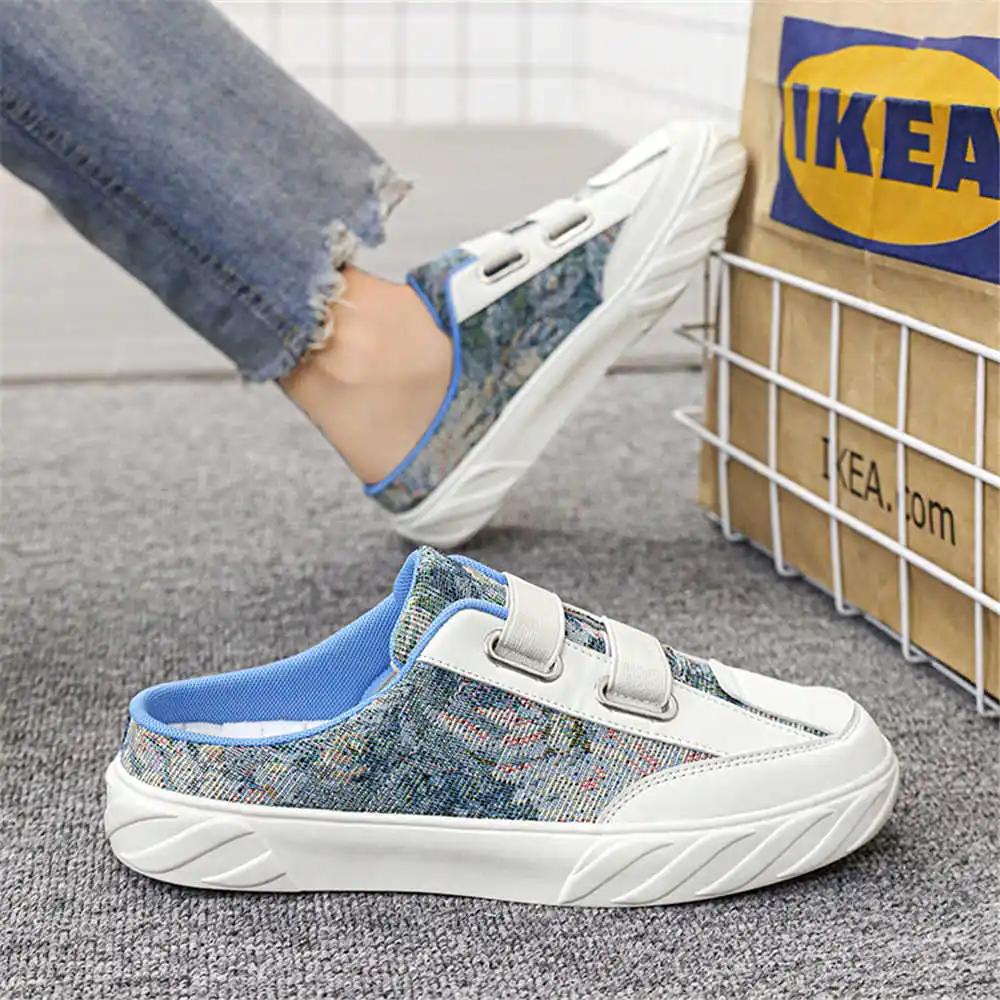 White Mint Green Luxury Brand Men's Sandals Slippers Men Outdoor Special Men's Shoes Sneakers Sports Tenes Mascolino