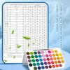 12/16/28/36/48 Colors With Water Brush Pen Watercolor Paint Set  Drawing Art Paint Supplies