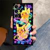 Cute Pokemon Pikachu Case for Samsung Galaxy S26 S10 S9 S24 Plus S23 S20 S21 FE S25 Ultra Note 20 Ultra 8 9 10 Funda Phone Cover