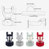 Convertible Infant Carrying Device Hip Seat Function Cotton Fabric Reinforced Safety Buckles Weight Capacity Up To 20kg