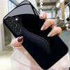 Simplicity Lines Durable PhoneCase Glass PhoneCase for Samsung Galaxy S26 S25 S24 S23 S22 S21 FE Ultra Plus Men's style Business