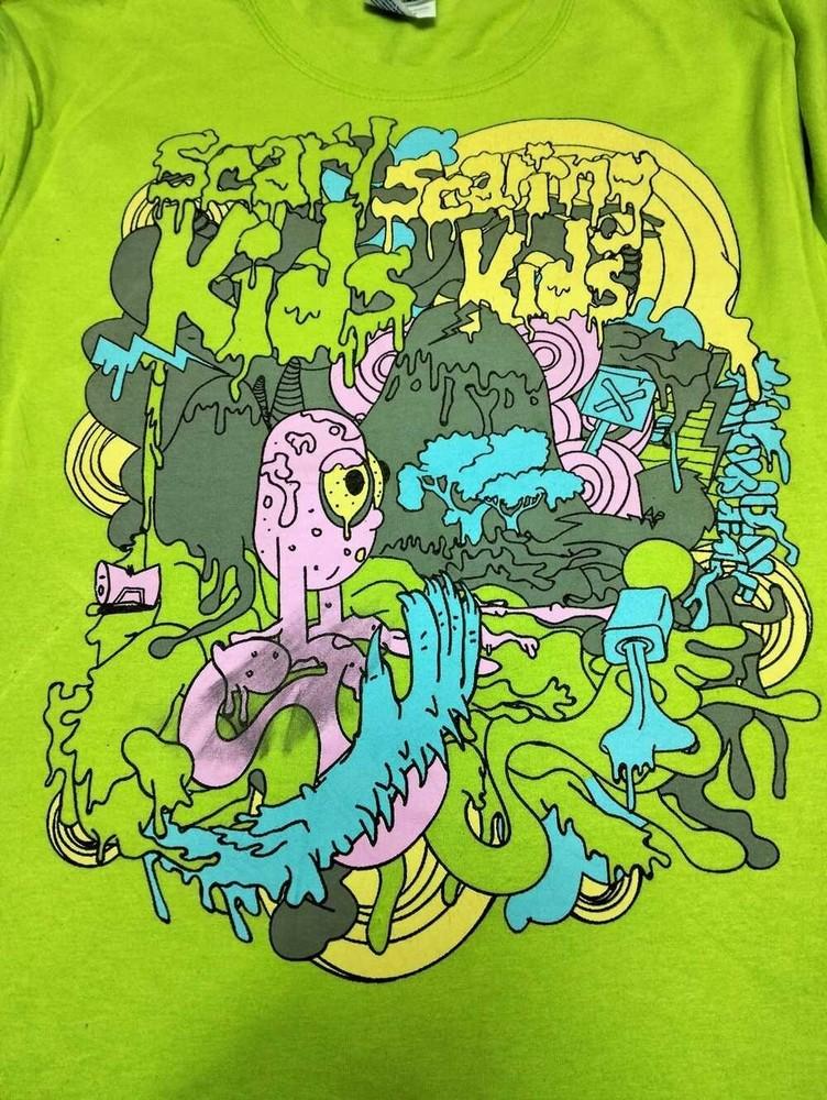Vintage Scary Kids Scaring Kids Band T-Shirt Unisex Cotton Tee S-5XL Bo1031 Unisex T-Shirt M
