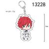 Anime Re:life in a Different World from Zero Schlüsselanhänger Kawaii Rem Ram Acryl Schlüsselanhänger Cartoon Figuren Anhänger Cosplay Schmuck