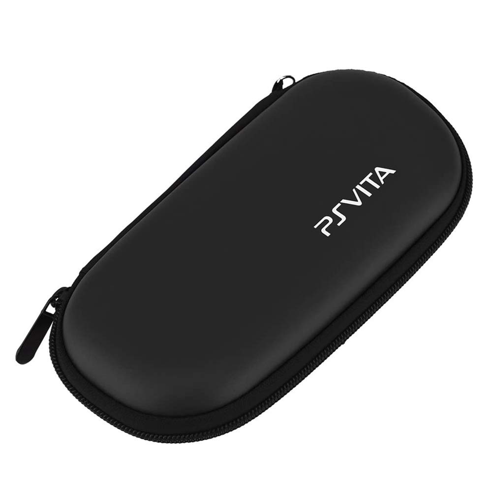 RDFJ PSVita Hard Protective Cover for PS Vita PSV Storage Case Pouch, 2000/1000/PSP, (Black)