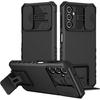 Armored Case for Samsung Galaxy A14 4G/5G, Camshield with Stand, Black