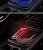 New oval angel eye USB car atmosphere light, home small night atmosphere light, car decoration, seven colors, no wiring
