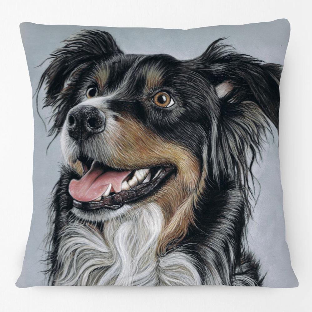 Australian Cattle Dog Shepherd Dog Red Heeler Dachshund Animals Poster Oil Painting Cushion Covers Pillow Case