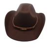 Vier Jahreszeiten Herren- und Damen Premium Zylinder Ethnisch Britischer Stil Western Cowboyhut