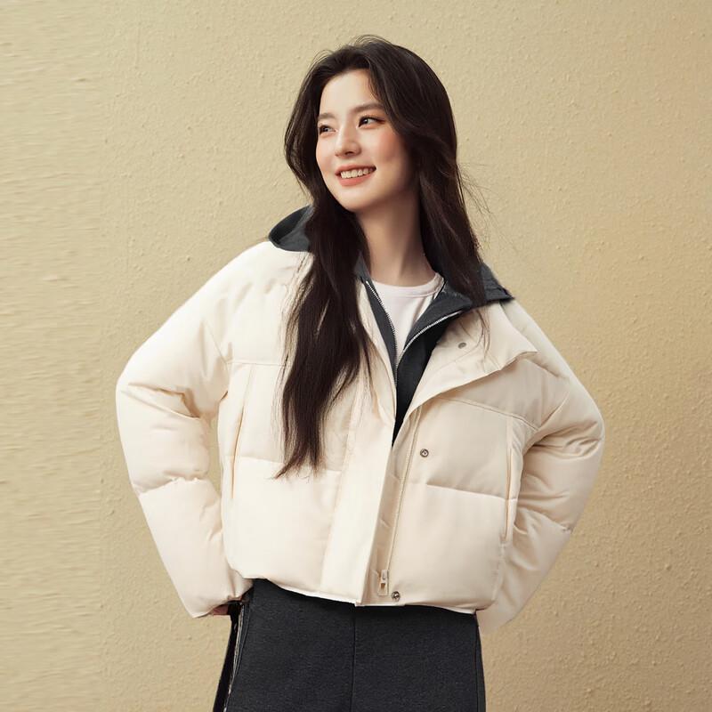 SEIFINI Women's Down Puffer Short Jacket