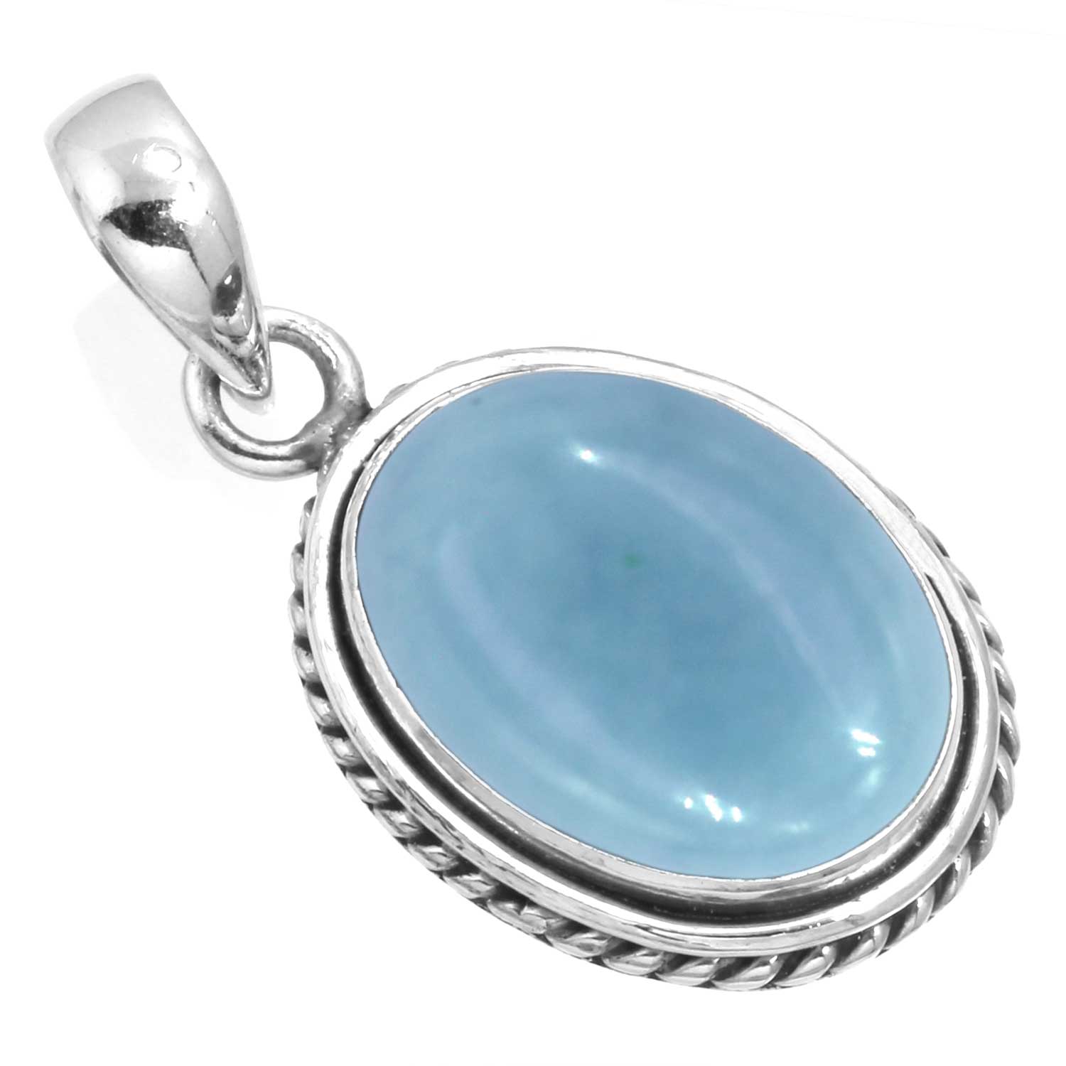 

Кулон из стерлингового серебра 925 пробы для женщин, драгоценный камень, украшения ручной работы, подарок на Хэллоуин, амазонит, ангелит, голубой опал, ботсванский агат, мохавский азурит, хризоколла