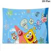 SpongeBob Cartoon Wall tapestry, aesthetic printed fabric blanket, suitable for bedroom, living room, and home decor.