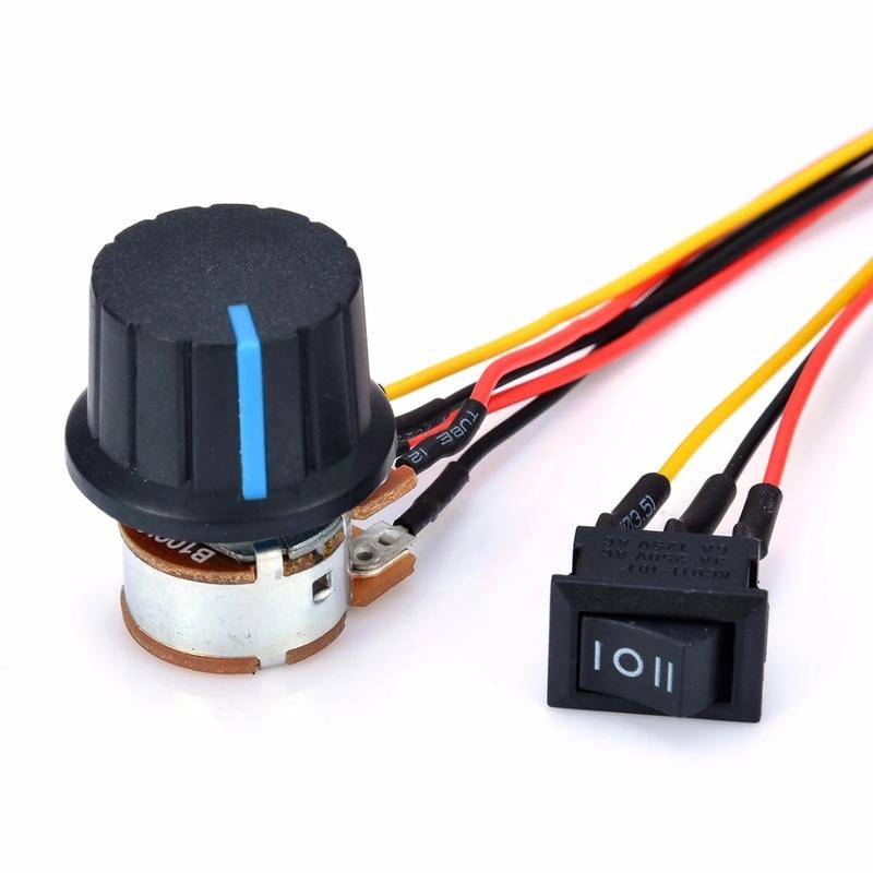 WO-DC 10-50V Speed Controller 100A 3000W Programmable Reversible PWM Control Motor Speed Controller
