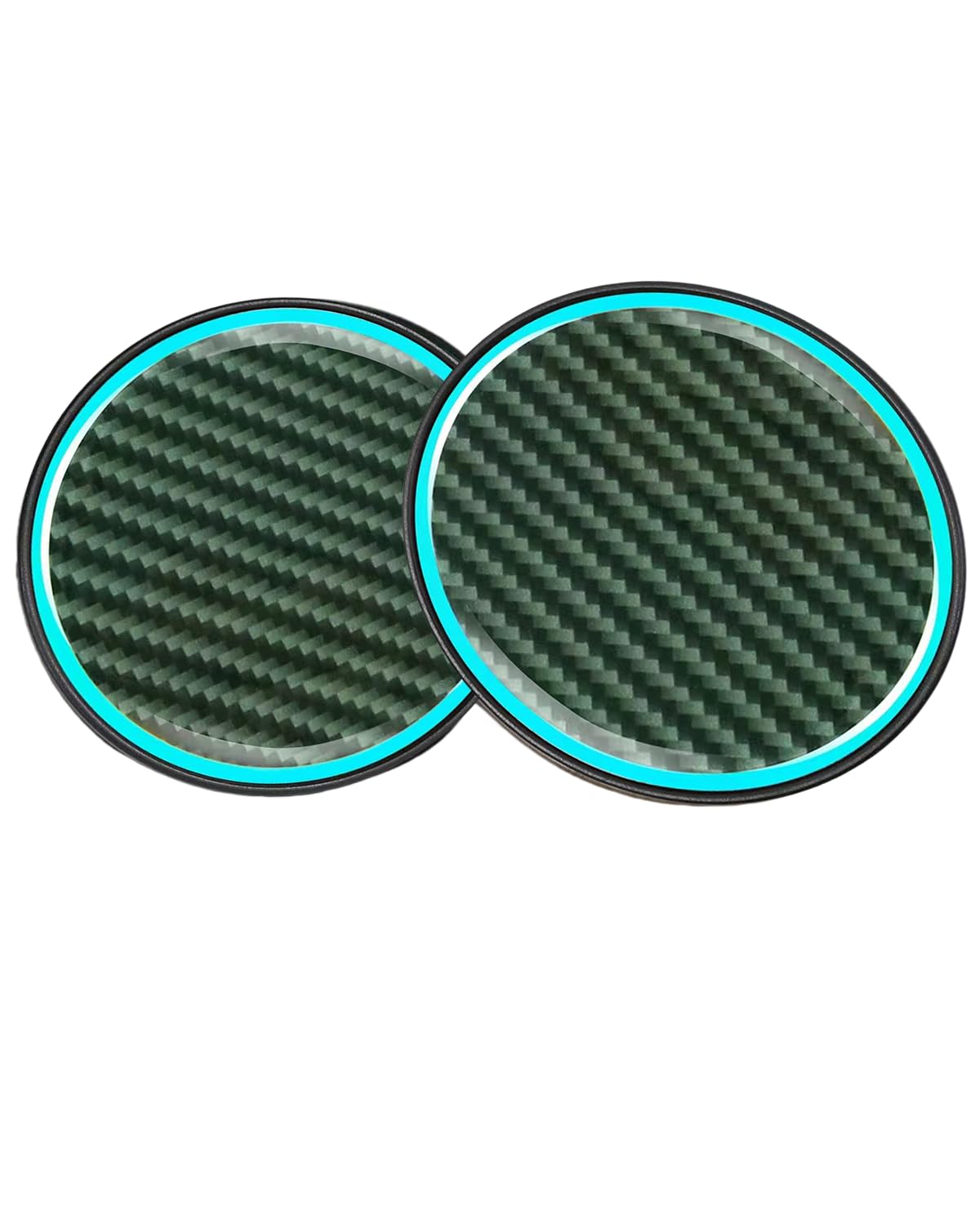 

Oattun Universal Coaster for Car Drink Holder Cup Mat Luminous Coaster New Night Light