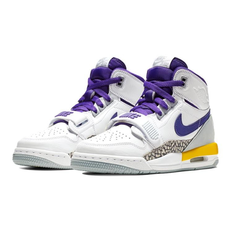 (GS) Air Jordan Legacy 312 'Lakers' Kids' AT4040-157