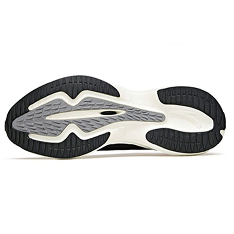 Anta Ling Pao 1 Breathable Mesh Low-Top Running Shoes Men Sneakers Black 112125585-1