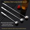 Stainless Steel Long Handle Stir Spoon Offers Smooth And Effortless Stirring In Bars And Homes