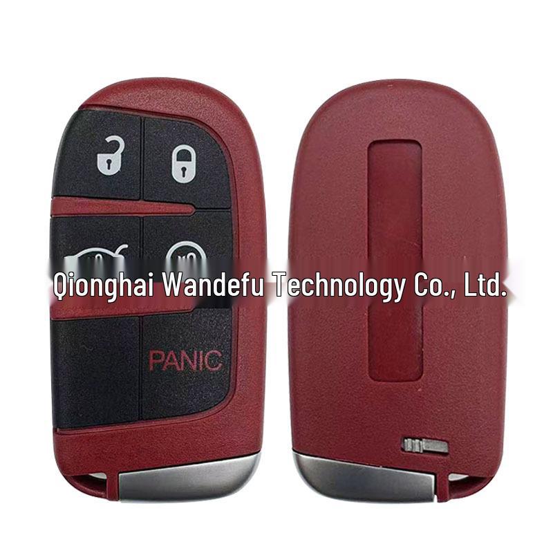 Key Shell for Jeep, Chrysler, Dodge, Hellcat, SRT, Challenger, Grand Cherokee